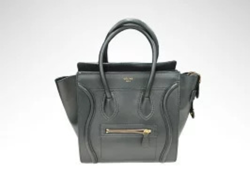 Celine Belt Body Waist Crossbody Bag Gray